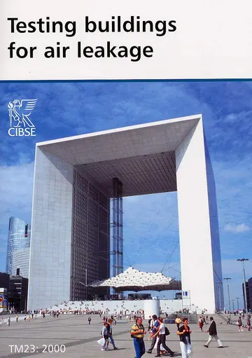 Cover of Testing Buildings for Air Leakage 2000