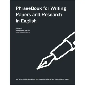 Cover of PhraseBook for Writing Papers and Research in English