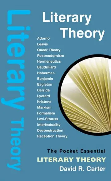 Cover of Literary Theory