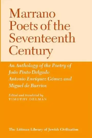 Cover of Marrano Poets of the Seventeenth Century