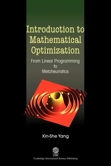 Cover of Introduction to Mathematical Optimization