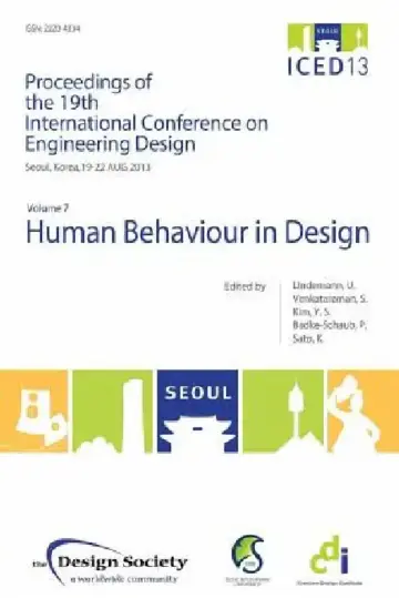 Cover of Proceedings of Iced13 Volume 7
