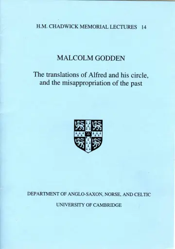 Cover of The Translations of Alfred and His Circle, and the Misappropriation of the Past