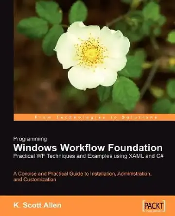 Cover of Programming Windows Workflow Foundation