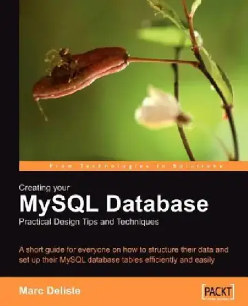 Cover of Creating your MySQL Database