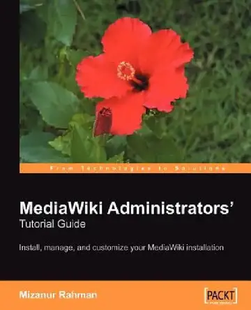 Cover of MediaWiki Administrators' Tutorial Guide