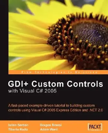 Cover of GDI+ Custom Controls with Visual C# 2005