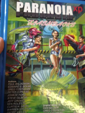 Cover of Paranoia Flashbacks