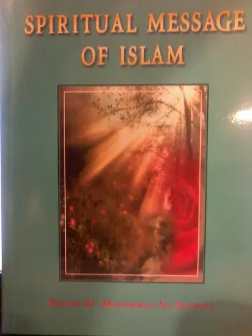 Cover of Spiritual Message of Islam
