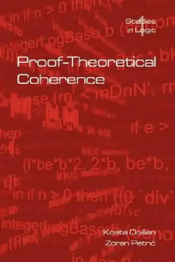 Cover of Proof-Theoretical Coherence