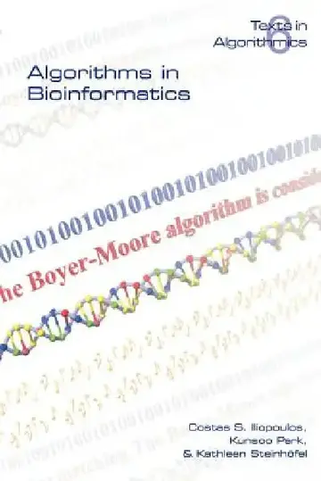 Cover of Algorithms in Bioinformatics
