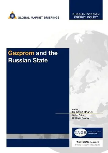 Cover of Gazprom and the Russian State