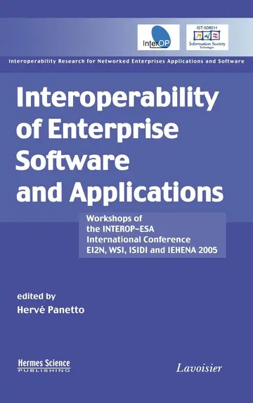 Cover of Interoperability of Enterprise Software and Applications