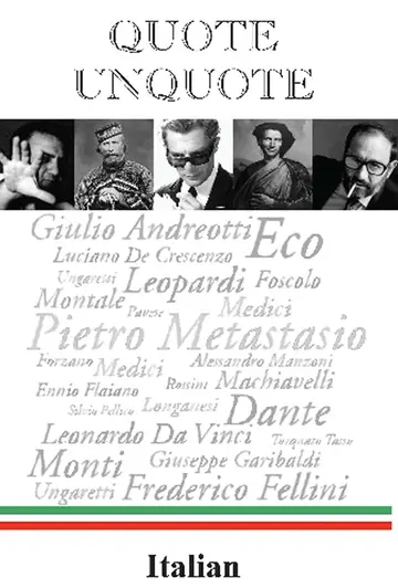 Cover of Quote Unquote - Italian (Quote Unquote (Stacey International))