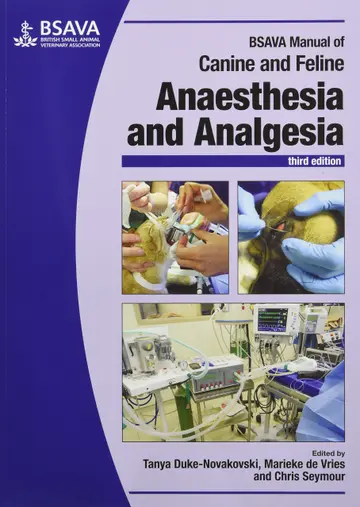 Cover of BSAVA Manual of Canine and Feline Anaesthesia and Analgesia