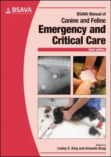 Cover of Bsava Manual of Canine and Feline Emergency and Critical Care 3Ed