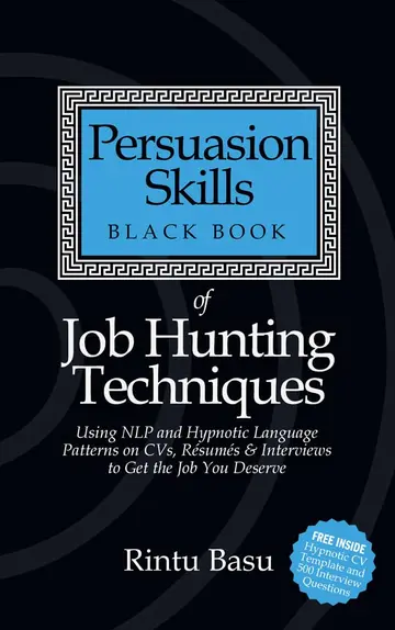 Cover of Persuasion Skills Black Book of Job Hunting Techniques