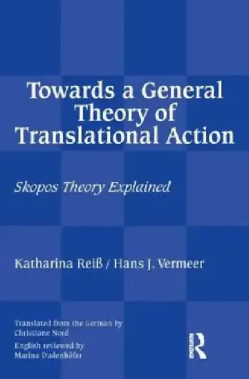 Cover of Towards a General Theory of Translational Action