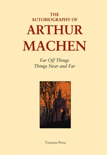 Cover of Autobiography of Arthur Machen