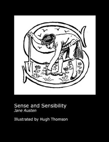 Cover of Jane Austen's Sense and Sensibility. Illustrated by Hugh Thomson