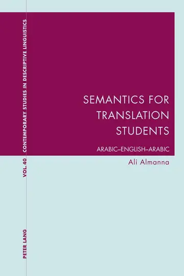 Cover of Semantics for Translation Students