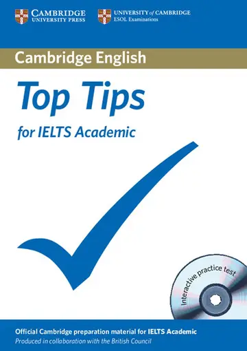 Cover of The Official Top Tips for Ielts Paperback with Cd - Rom Academic Module