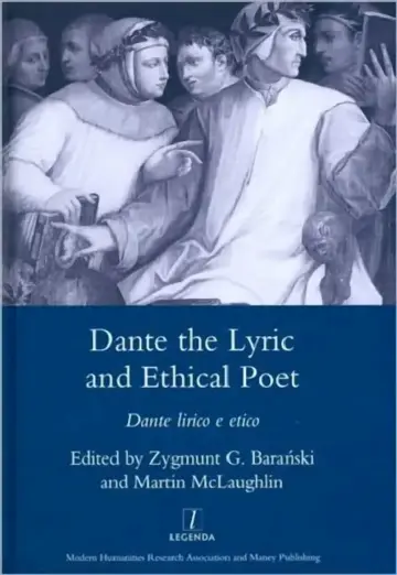 Cover of Dante the Lyric and Ethical Poet