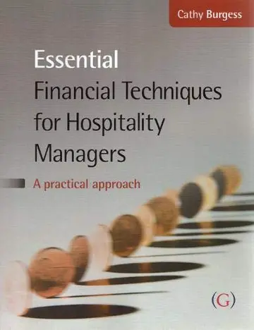 Cover of Essential Financial Techniques for Hospitality Managers