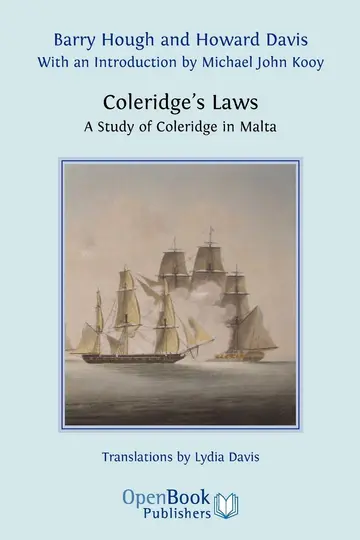 Cover of Coleridge's Laws. A Study of Coleridge in Malta