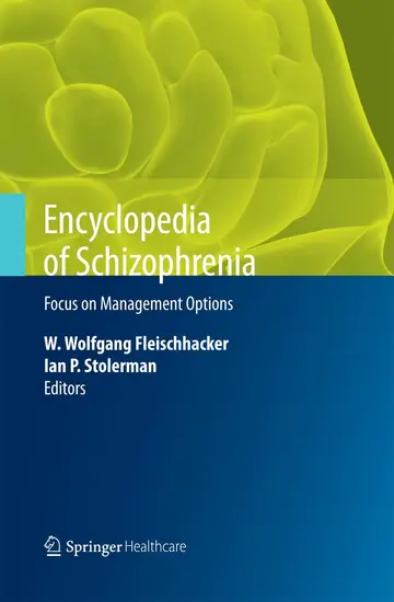 Cover of Encyclopedia of Schizophrenia