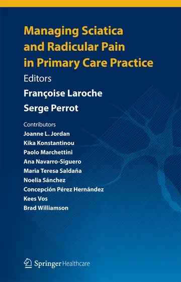 Cover of Managing Sciatica and Radicular Pain in Primary Care Practice