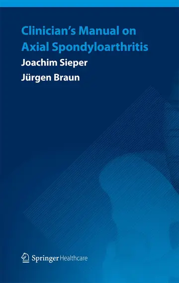 Cover of Clinicianâ€™s Manual on Axial Spondyloarthritis