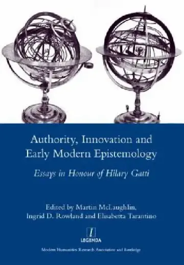 Cover of Authority, Innovation and Early Modern Epistemology