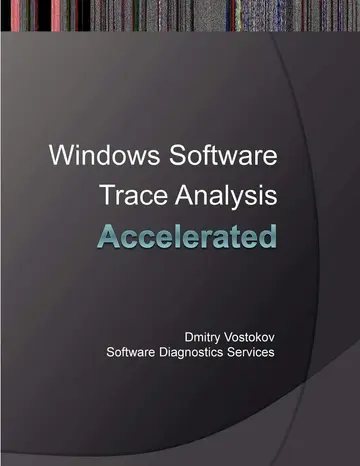Cover of Accelerated Windows Software Trace Analysis
