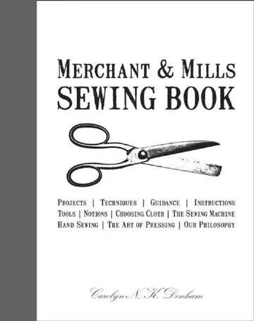 Cover of Merchant & Mills Sewing Book