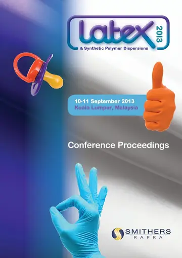 Cover of Latex & Synthetic Polymer Dispersions 2013