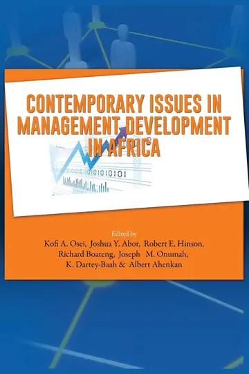 Cover of Contemporary Issues in Management Development in Africa