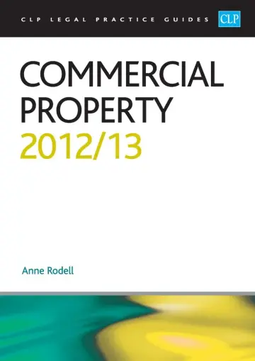 Cover of Commercial Property 2013