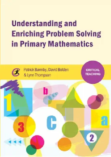Cover of Understanding and Enriching Problem Solving in Primary Mathematics