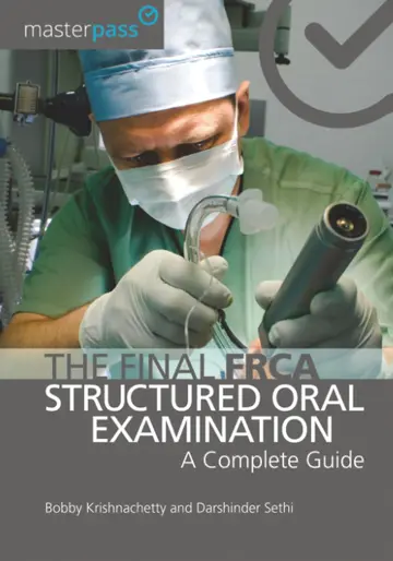 Cover of The Final Frca Structured Oral Examination a Complete Guide (pb 2016)