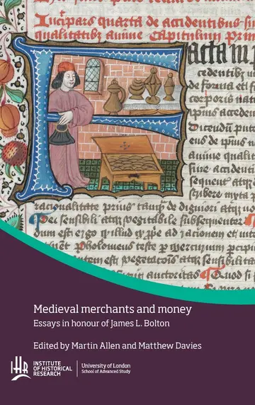 Cover of Medieval Merchants and Money