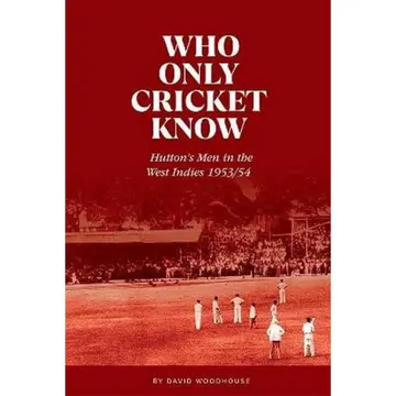 Cover of Who Only Cricket Know