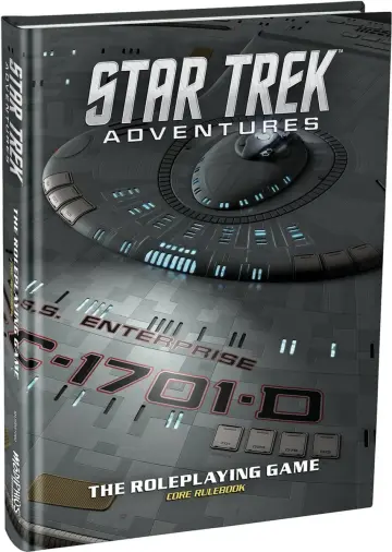 Cover of Star Trek Adventures Core Rulebook Collector's Ed. Ltd. Ed. Sci Fi RPG