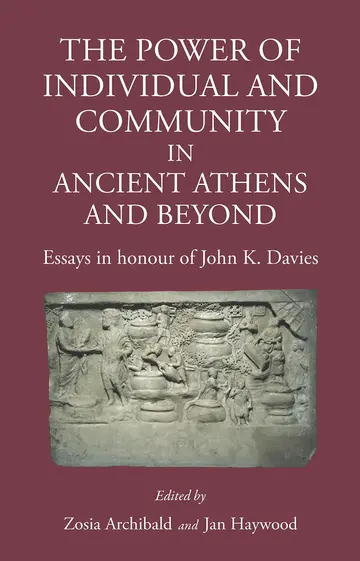 Cover of The Power of the Individual in Ancient Athens