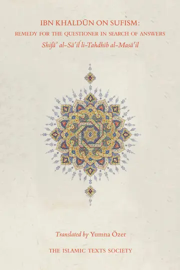 Cover of Ibn Khaldun on Sufism