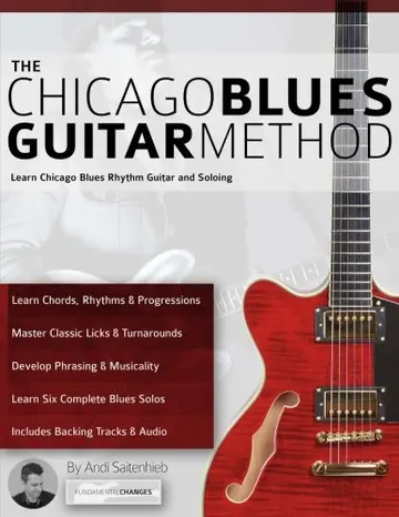 Cover of The Chicago Blues Guitar Method
