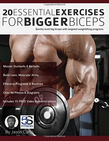 Cover of 20 Essential Exercises for Bigger Biceps