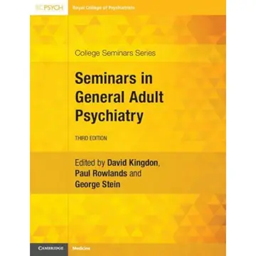Cover of Seminars in General Adult Psychiatry