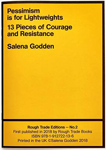 Cover of Pessimism is for Lightweights - Salena Godden
