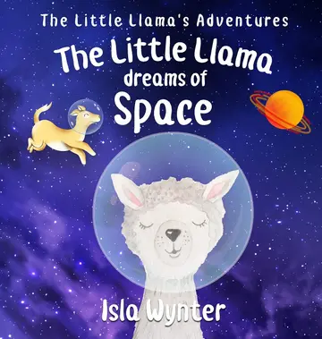Cover of The Little Llama Dreams of Space